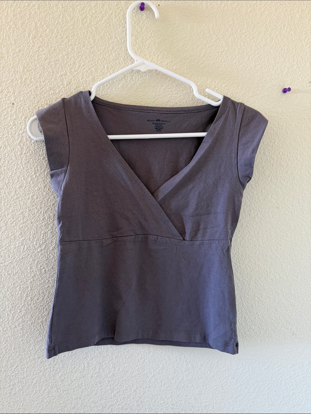 Brandy melville faded purple Amara tank top